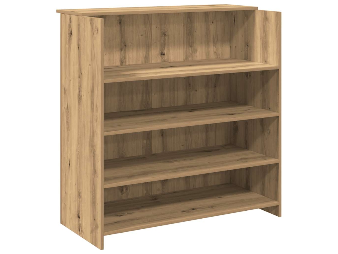 Mostrador de Recepción 100x50x103,5 cm Madera de Roble Artesanal MAISON EXCLUSIVE