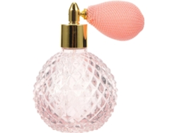 Botella De Gas De Vidrio Nuobesty De 100 Ml Para Perfume, Recargable, Rosa, A Prueba De Fugas Y