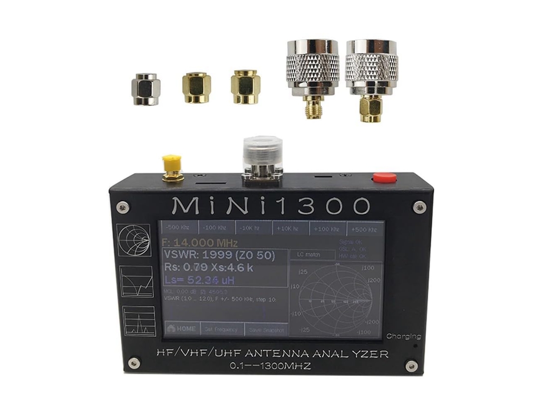Mini Analizador De Red 1300, Multímetro Vectorial, Portátil, Con Antena Fija, Multifunción, 1.3g.
