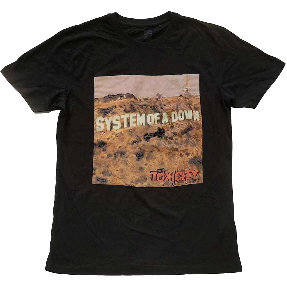 System Of A Down Toxicity T-shirt Unisex Rockinstone Size:m