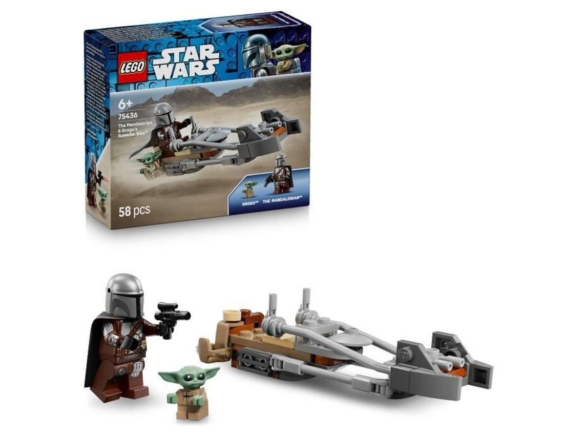 Lego Star Wars Moto Speeder Del Mandaloriano Y Grogu 75436