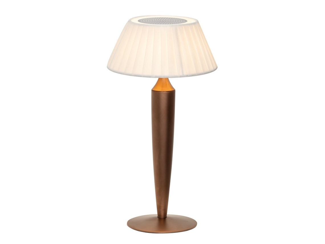 Lámpara de mesa LED táctil recargable Flaminia Zafferano - Diseño clásico inalámbrico - Bronce