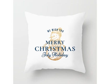 Estilo Nórdico Funda de Almohada Navideña