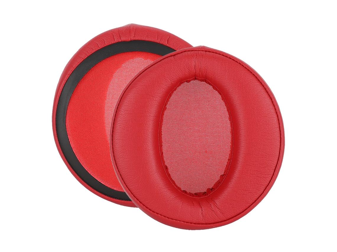 2 Almohadillas De Repuesto Para Auriculares Sony Mdr-xb950bt - Rojo