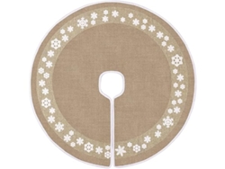 Alfombrilla para árbol de Navidad, 76 cm, redonda, apta para soportes de árbol, ergonómica, para uso diario STELASPLEN
