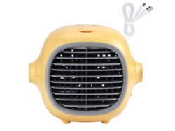 Aire acondicionado USB portátil, mini ventilador de mesa, verano