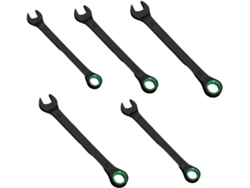 Sistemas de llaves de carraca rotativas bidireccionales con extremo cerrado y configuración