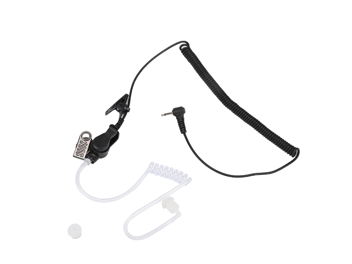 Fone De Ouvido Tubo Acústico De Ar 2,5mm Para Rádio Walkie Talkie, Apenas Para Escuta