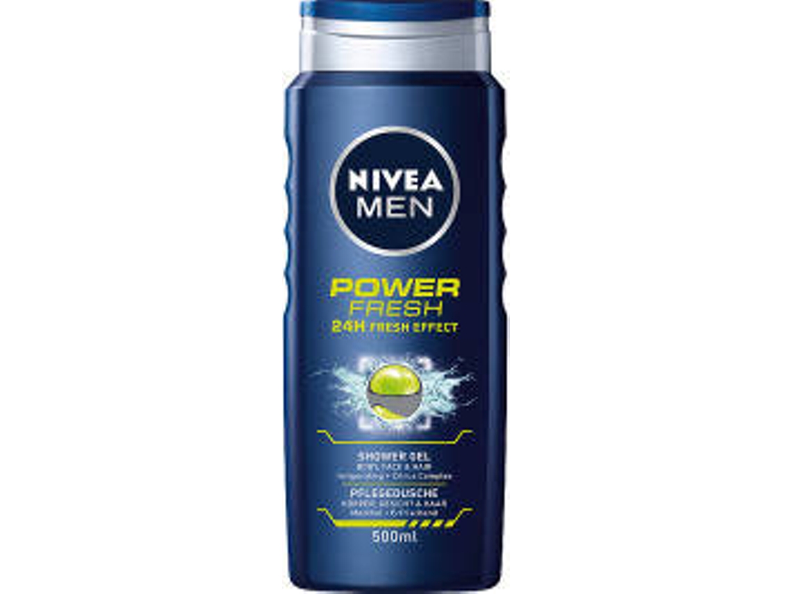 Gel de Baño NIVEA Men Power Fresh (500ml)