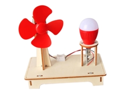 Kits de construcción de madera con tecnología de turbinas Slowmoose
