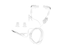 Auriculares De Natación Impermeables De Conducción Ósea Con Enchufe De 3.5 Mm Blanco