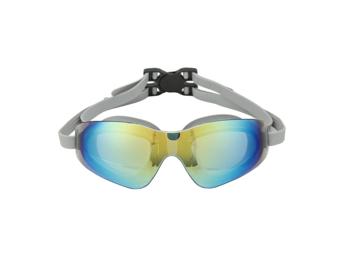 2026rebe-gafas De Natação Anti-glare E Anti-vazamento Com Lente De Pc De Silicone Para Homens E Mulheres Cinza