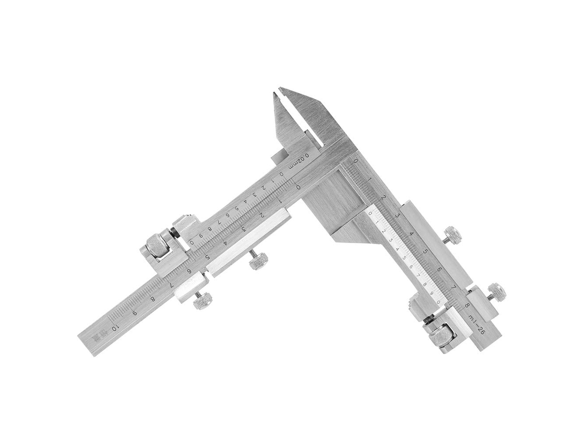 Dictómetro Vernier Ralfly De Acero Inoxidable M1-26 Dientes, Herramienta De Medición Para