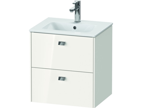 Mueble DURAVIT Brioso de baño de pared Compact 52,0 x 41,9 cm con 2 cajones incl. recorte de sifón y delantal para lavabo ME by Starck 233653