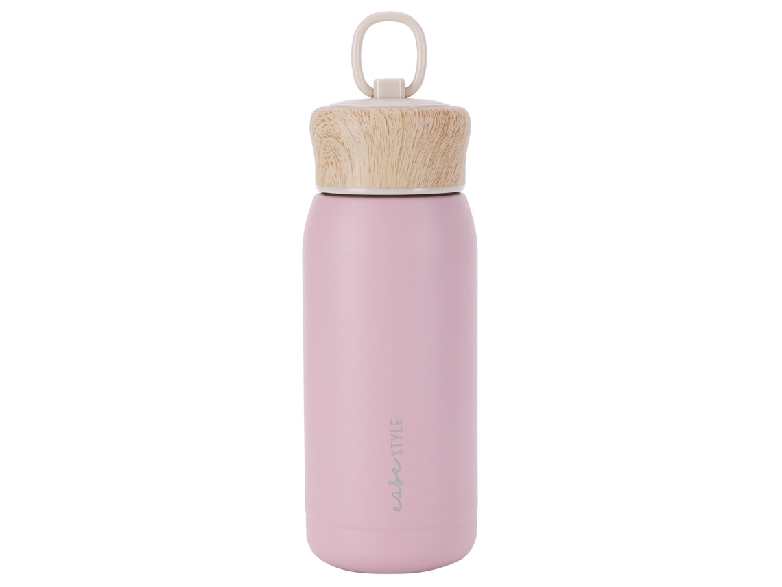Vaso de agua portátil de acero inoxidable de 330 ml con vacío para bebidas