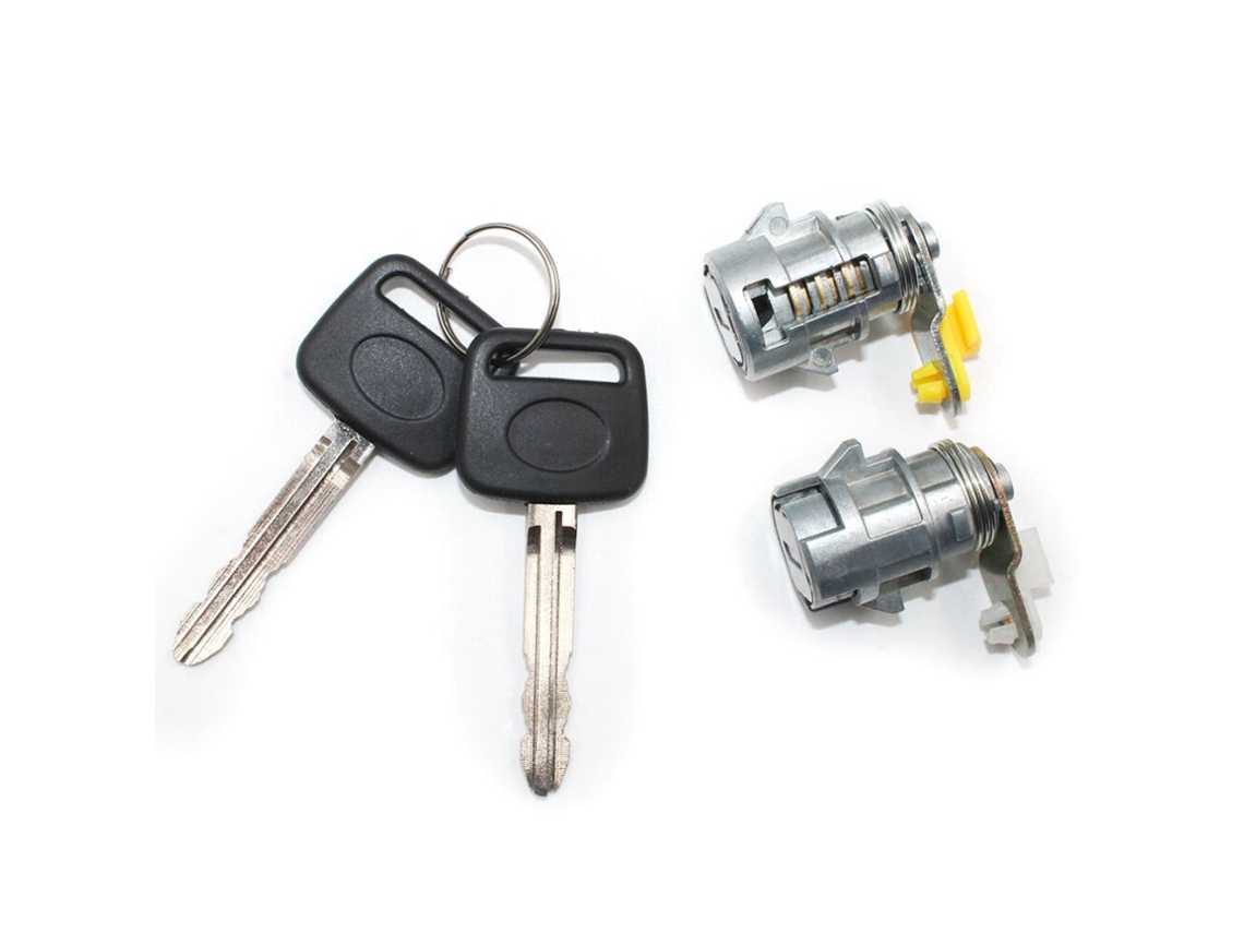 Juego De Cerraduras De Puerta Con Llave (izquierda Y Derecha) Para Camionetas Pickup 89-95 Y 4runner 89-98 Para Cilindro De Cerradura De Puerta, Lla