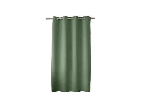 Cortina Opaca con 8 Ojales Arcilla 140 X 180 Cm DISFRUTA DE CASA