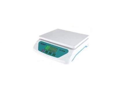 Báscula de Cocina Electrónica SANDA SD-0209 Blanco y Azul