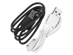 Cable de carga universal para reloj inteligente, cable de carga magnético de 2 pines para bicicleta eléctrica X LY (paquete de 2)