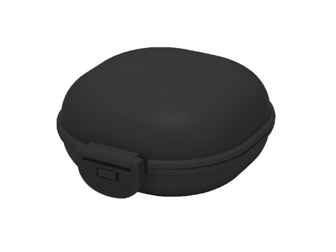 Jabonera portátil impermeable con tapa de hebilla de PP, ideal para viajes, hogar, hotel, dormitorio, color negro.