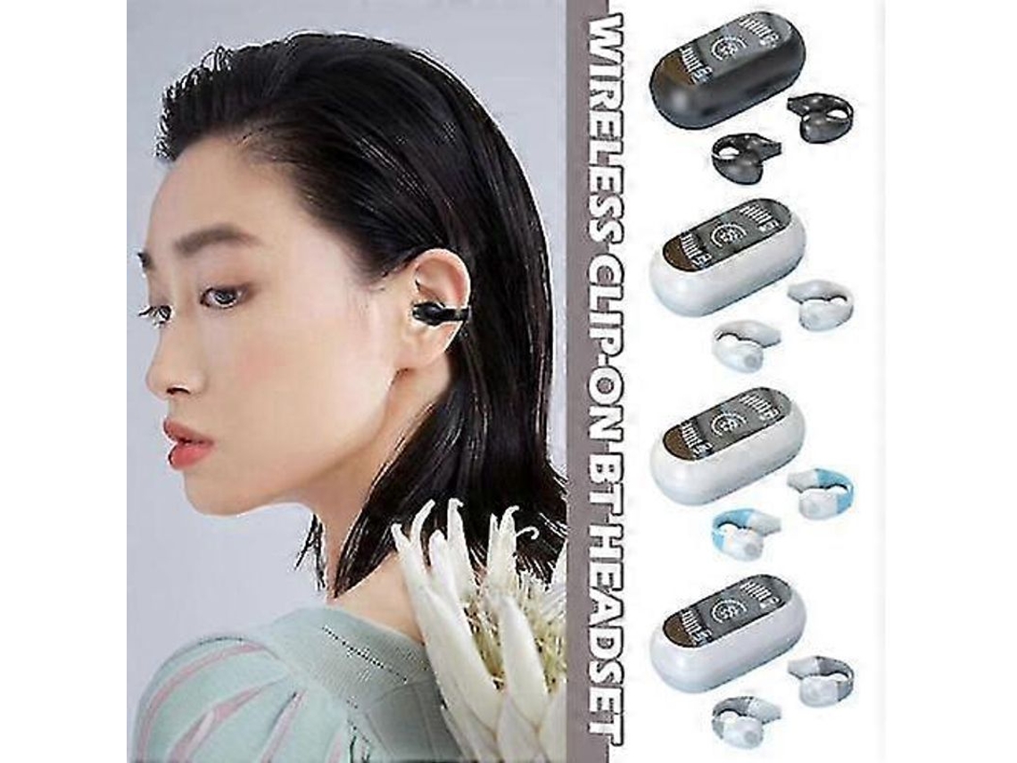 Auriculares Inalámbricos Bluetooth De Conducción Ósea Con Clip Y Estuche De Carga Ipx8.