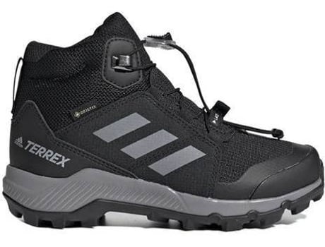 Zapatillas ADIDAS Terrex Mid Gtx Niños (35.5 - Negro y Gris)