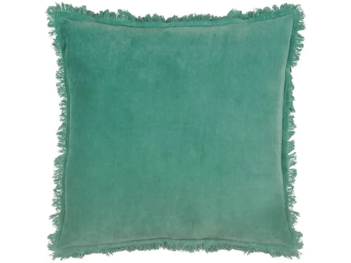 Cuscino Furn. Gracie Terciopelo Di Algodón Verde