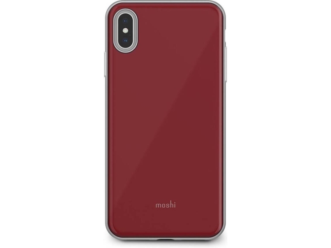 Funda iPhone XS Max MOSHI iGlaze Rojo