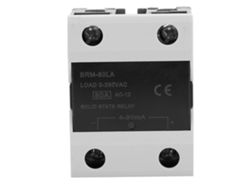 Relé De Estado Sólido Brm-80la Ssr Con Tubo Led Ignífugo, 40 A, 0-250 Vca