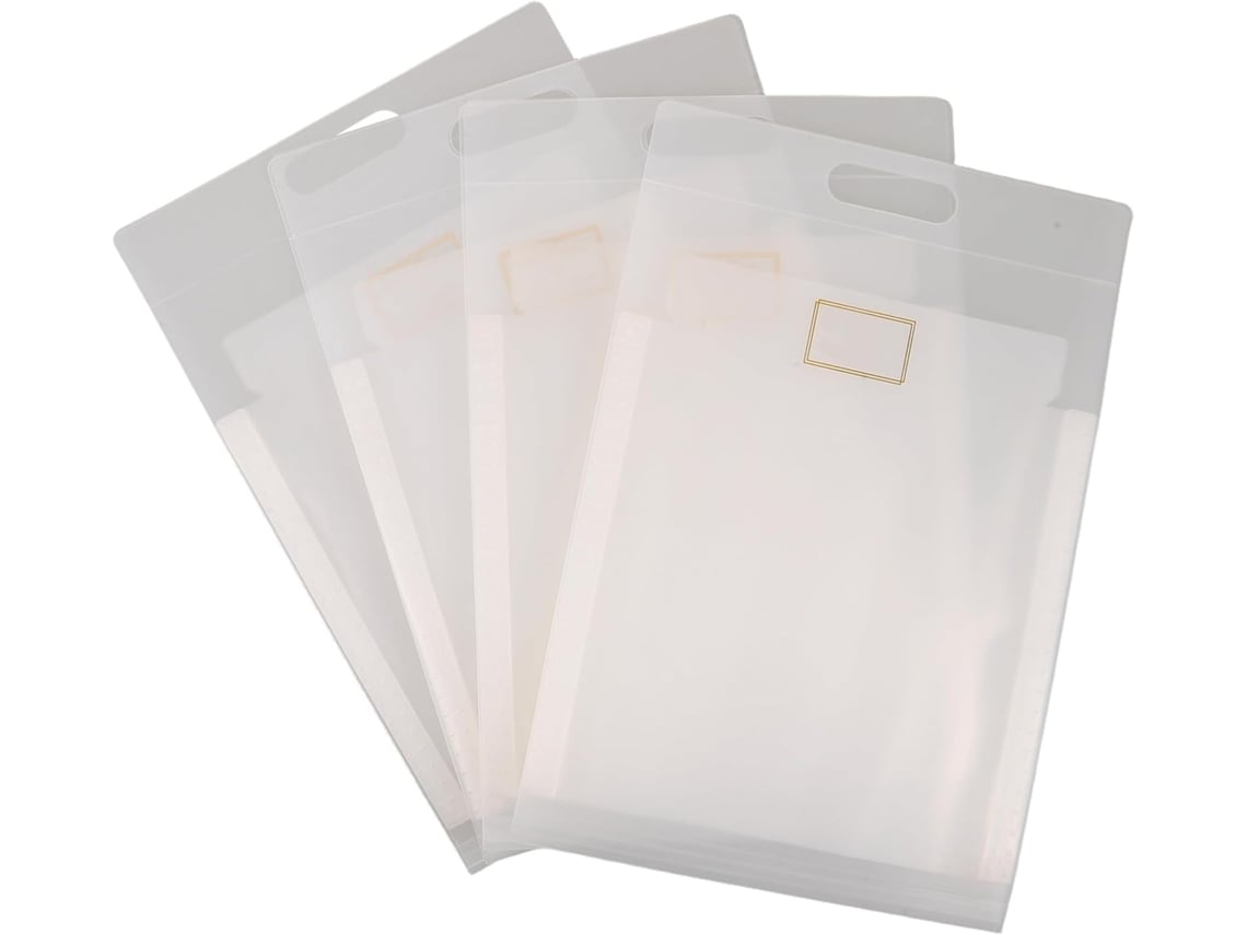 Juego De 4 Carpetas De Documentos Expandibles Con Fuelle Y Asa De Transporte Para Almacenamiento.