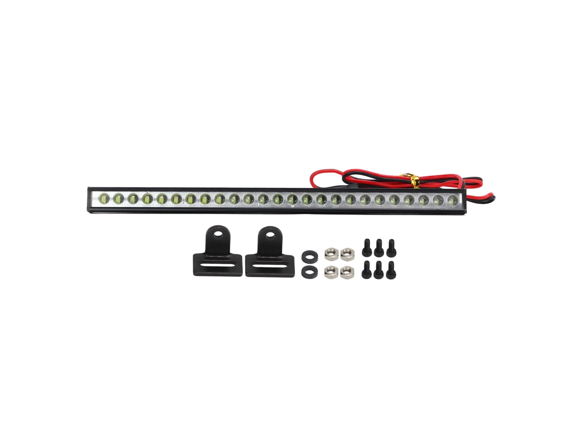 Barra De Luces Para Techo De Coche Rc, Brillo Alto, Robusta, Para Vehículos Rc 1/8 1/10 1/12 1/14, 5‑14.8v