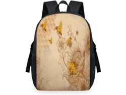 Mochila Retro Tropicallife Abejas Flores Silvestres Para Niños Niñas Hombres Mujeres Mochila Escolar Inform