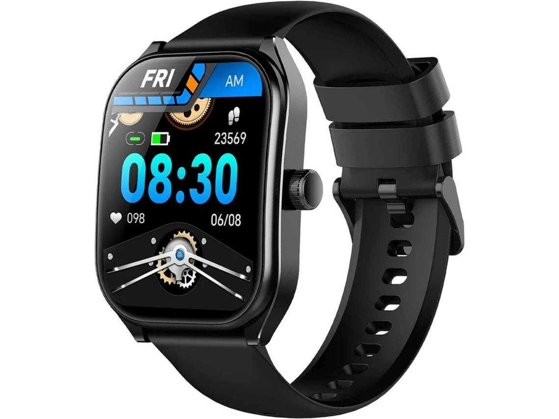 Reloj inteligente Curve 2.01 para hombres y mujeres con función de responder y hacer llamadas, monitor de actividad física con más de 120 modos deportivos. Bestvite