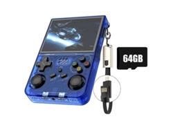 Consola De Juegos Portátil Retro R36xx De 64 Gb, Más De 20 000 Juegos, Pantalla De 3,5 Pulgadas, Wifi, Linux, Portátil De Bolsillo