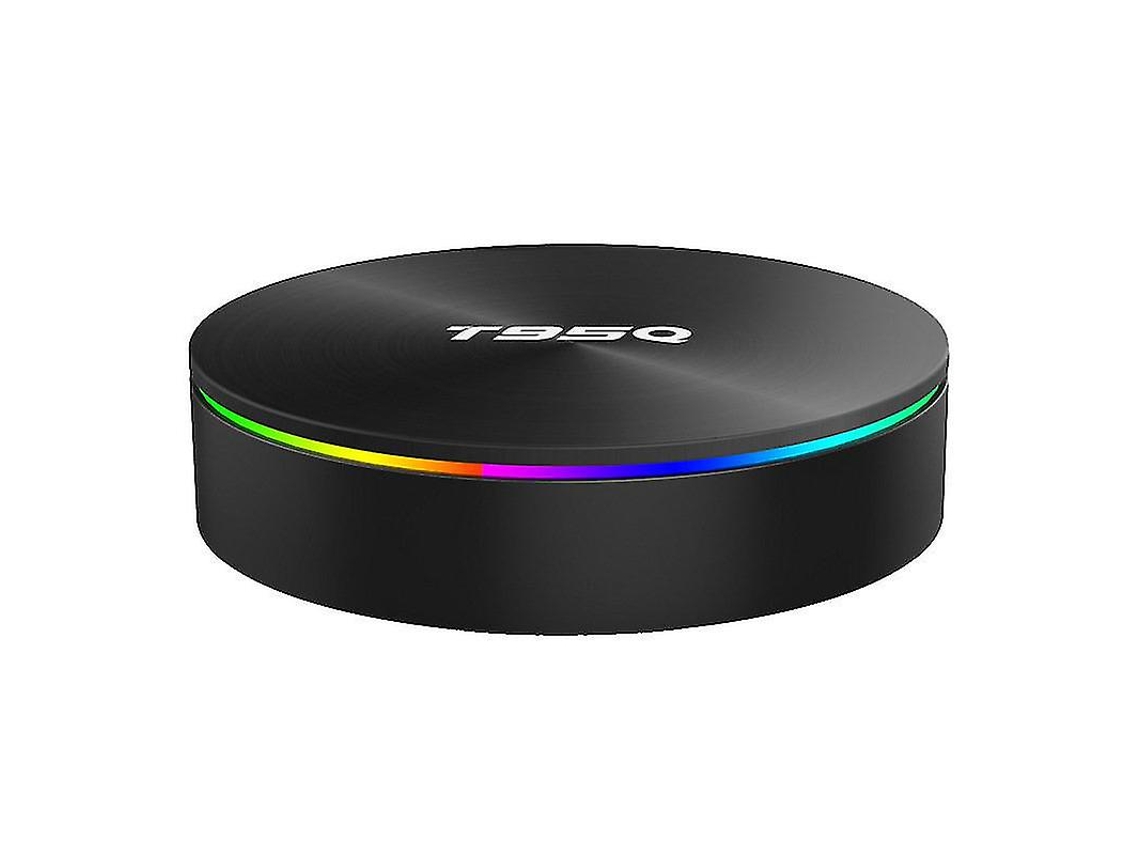 Yizhood Elloon T95q - Caja de TV Android con 4 GB de RAM y 32 GB de ROM, 4K, Wifi dual, color negro