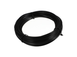 Cuerda para tendedero revestida de acero inoxidable, duradera e ideal para jardines, patios y cercas. Cuerda para tendedero de acero inoxidable Gokoco.