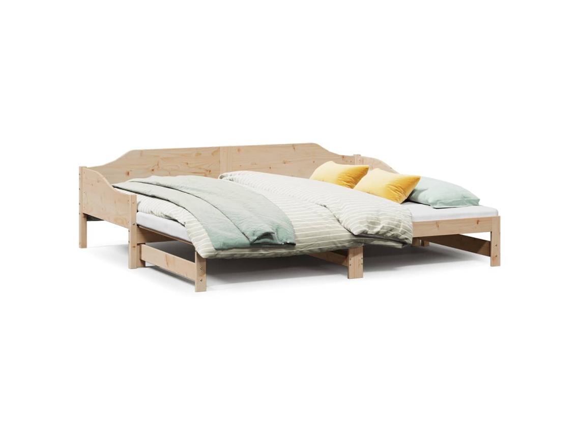 Maison Exclusive - Sofá Cama Nido Madera Maciza De Pino 90x200 Cm