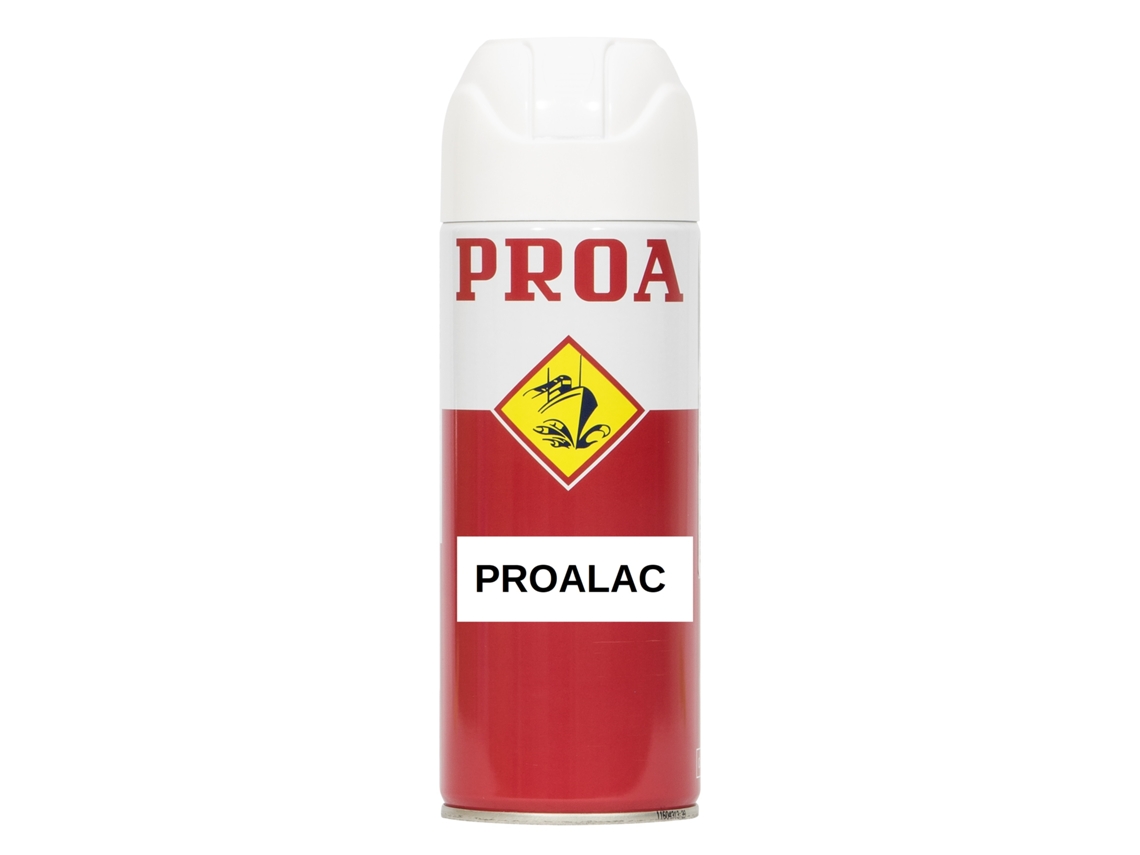 Esmalte Laca al poliuretano Proalac Pinta muebles de cocina, radiadores o metales con la máxima calidad SPRAY 400ML Ocre oscuro Ral 8007