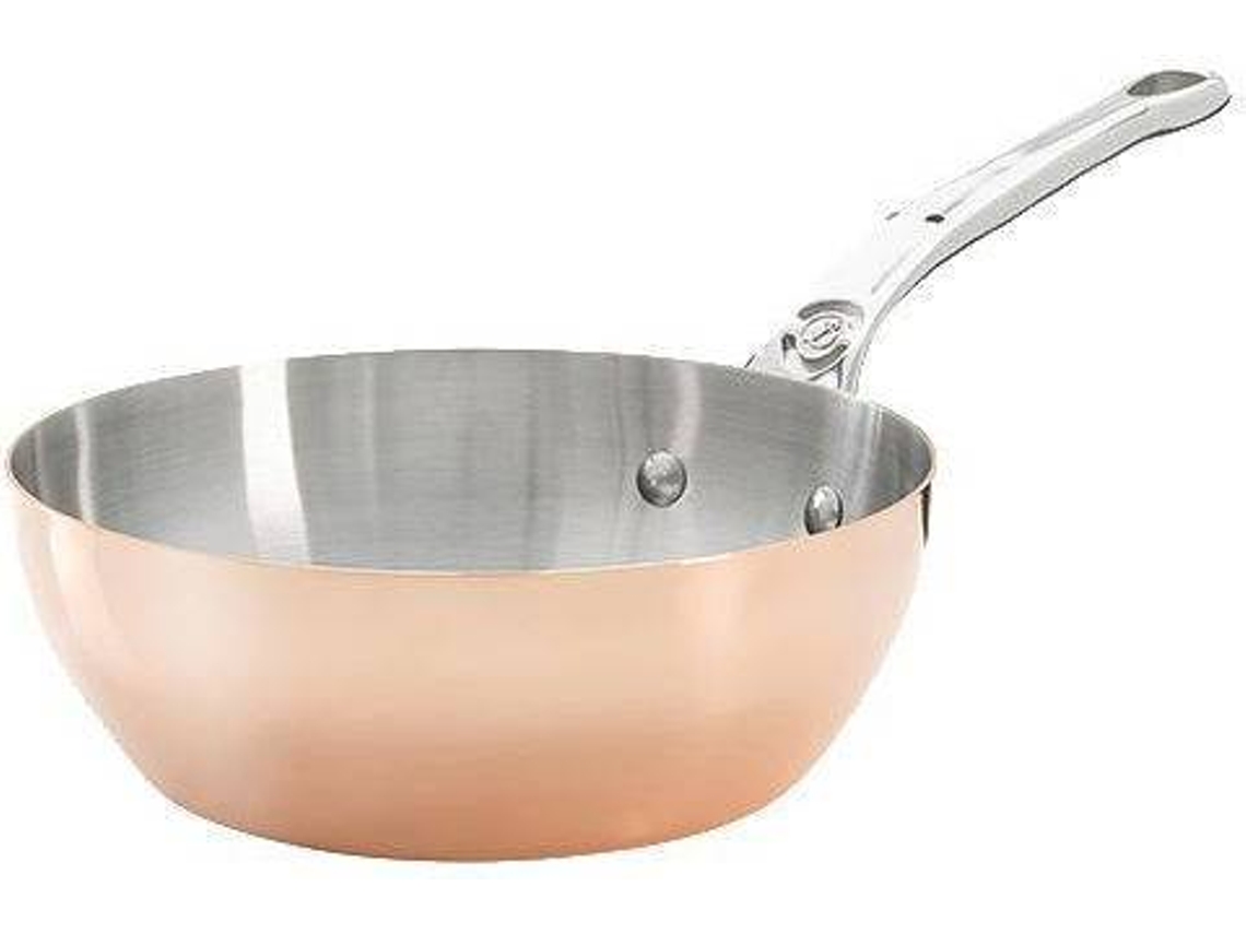 Cacerola en Cobre y Acero Inoxidable DE BUYER 20cm