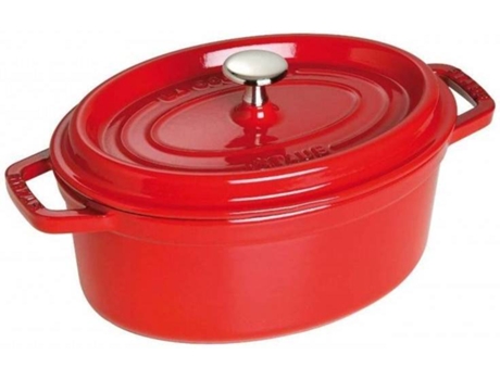 Cacerola STAUB (Rojo - Hierro Fundido - 23 cm)