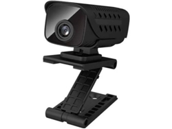 Mini cámara espía wifi, inalámbrica HD 1080p, oculta en vivo, con visión nocturna y detector de movimiento, cámara de seguridad para el hogar, con aplicación Yizhood (negra)