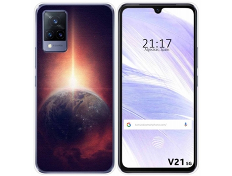 Carcasa Vivo V21 5G TUMUNDOSMARTPHONE Dibujos Multicolor