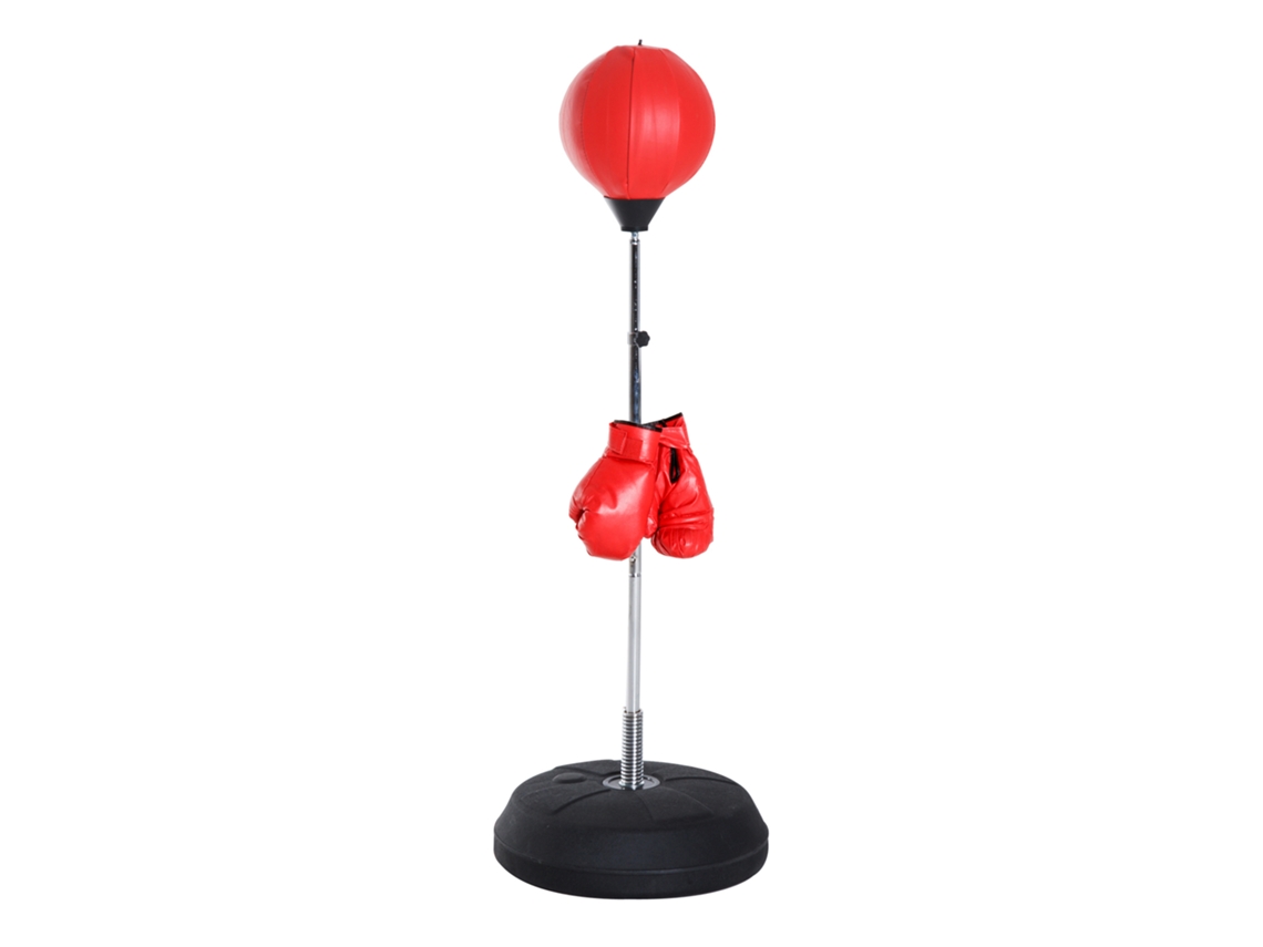 Saco Pancada Autoportante 4 Níveis Altura 126-144cm Base Preenchível