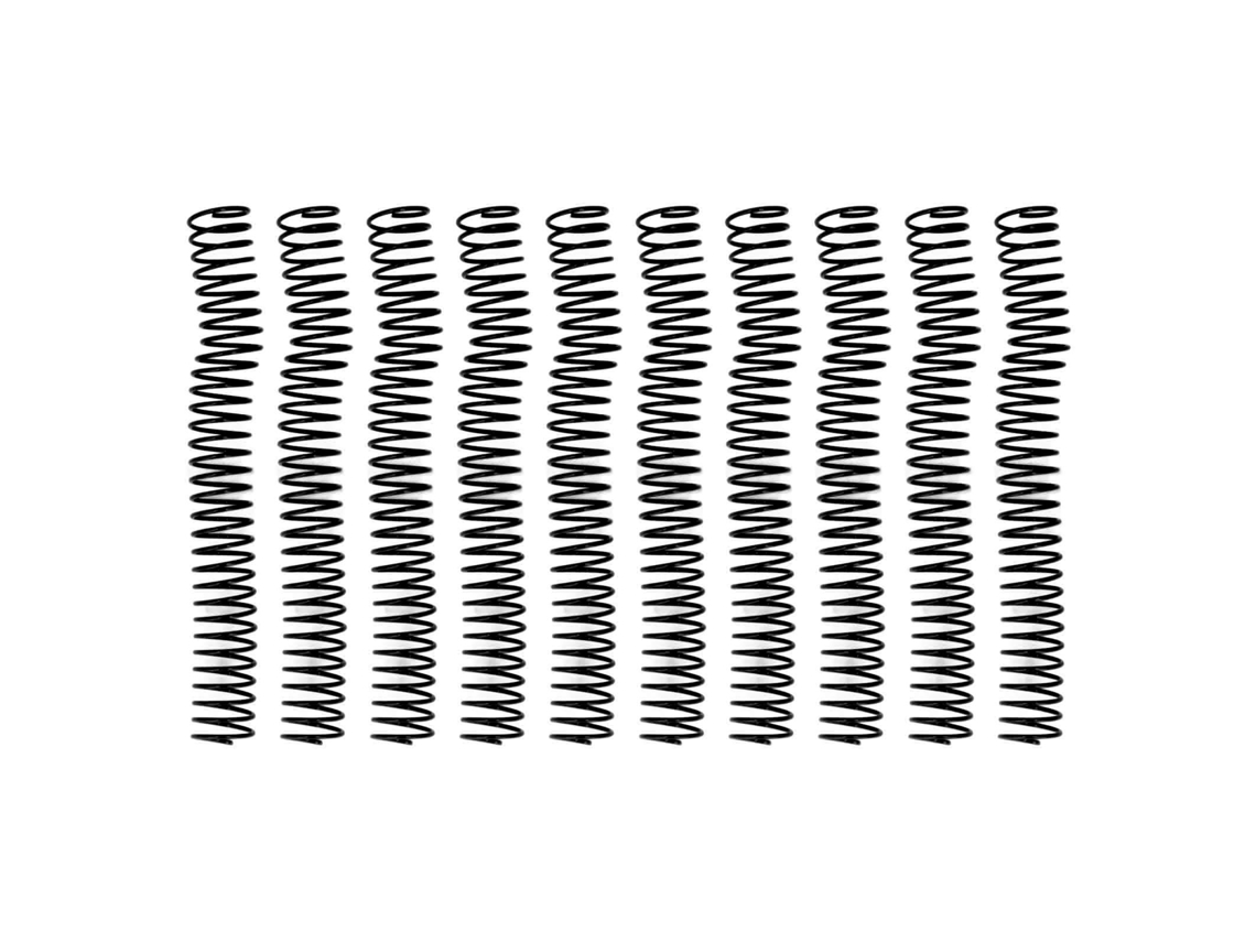 10 Piezas Bobina Espiral De Encuadernación 31mm 30 Agujeros Kit