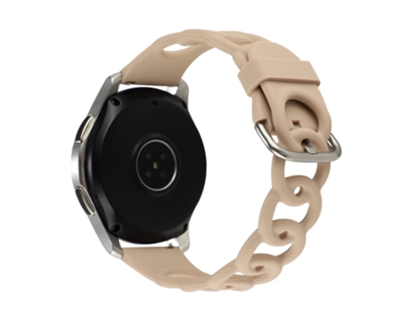 Correa de Silicona 22mm rosquilla hueca para Huawei Watch Buds/GT3 SE/GT3 Pro 46mm - caqui