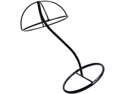 Soporte Exhibición Metal Sólido Sombreros Pelucas Estante Almacenamiento Curvo Adecuado Accesorios Cabello 1