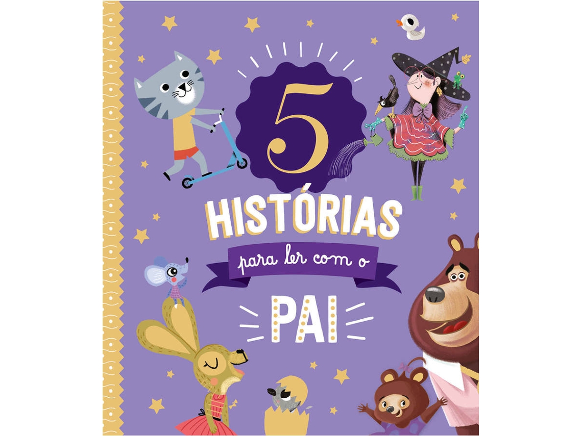 Libro 5 Histórias Para Ler Com o Pai (Portugués do Brasil)