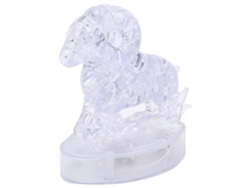 Ats-puzzle Cristal Constellaciones 3d Con Luz Led Decoración Puzzle Cristal Jigsaw (aries)