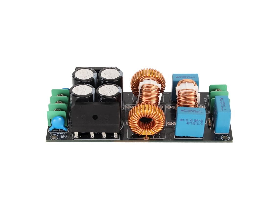 Filtro De Fuente De Alimentación Módulo Emi Trifásico Monofásico Ca 110-250v 4a