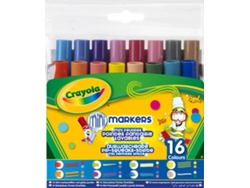 Pack 16 Marcadores CRAYOLA Pipsqueaks Wacky Tips Multicolor
